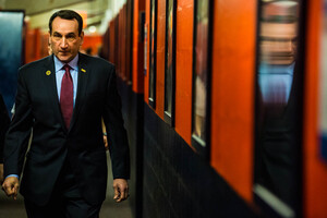 Blue Devils head coach Mike Krzyzewski and the Blue Devils visit the Carrier Dome Wednesday night. 