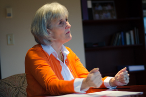 Michele Wheatly was appointed as Syracuse University’s vice chancellor and provost in early March 2016. 